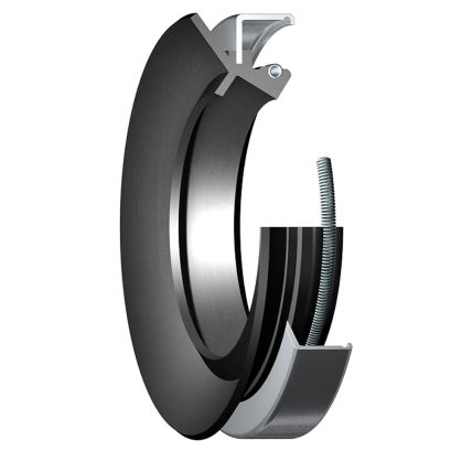 A sliced bearing oil seal as an example