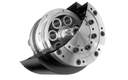 Gear boxes inside as an example