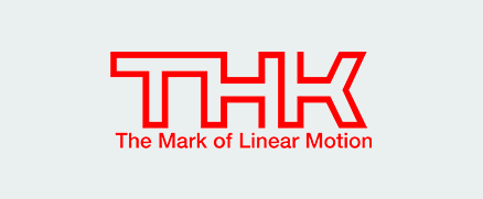 THK logo with the slogan "The Mark of Linear Motion."